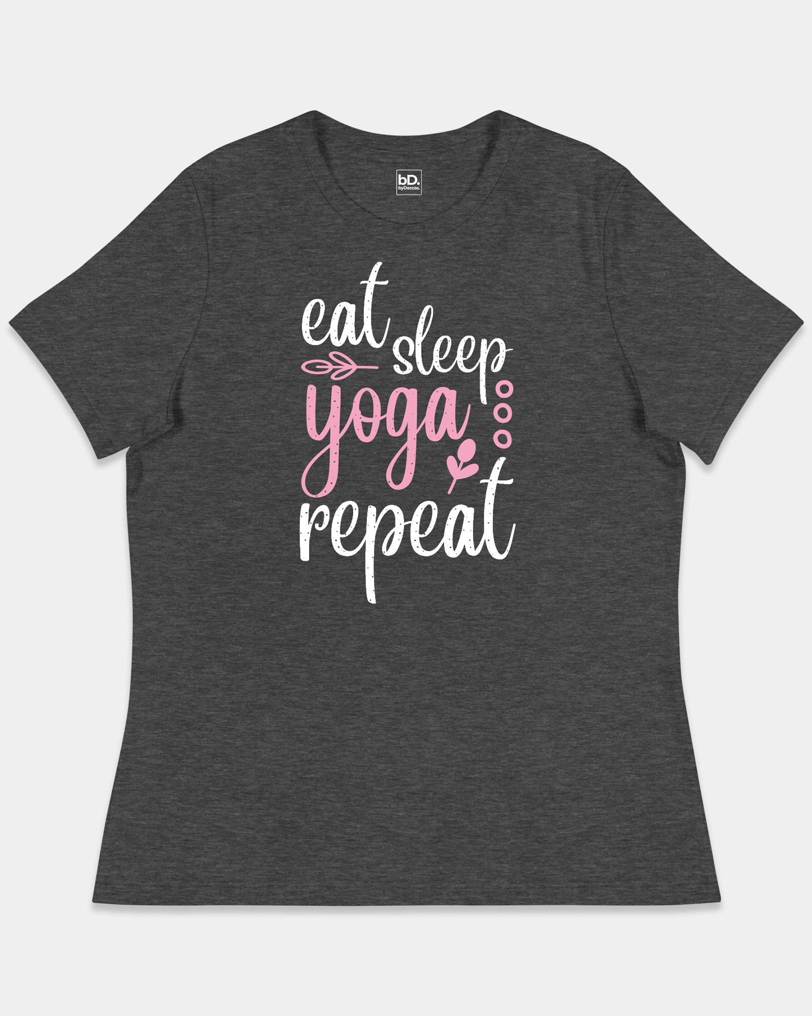 Eat Sleep Yoga Repeat tshirt