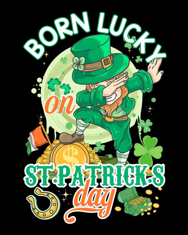 Born lucky Design - St. Patrick's Day
