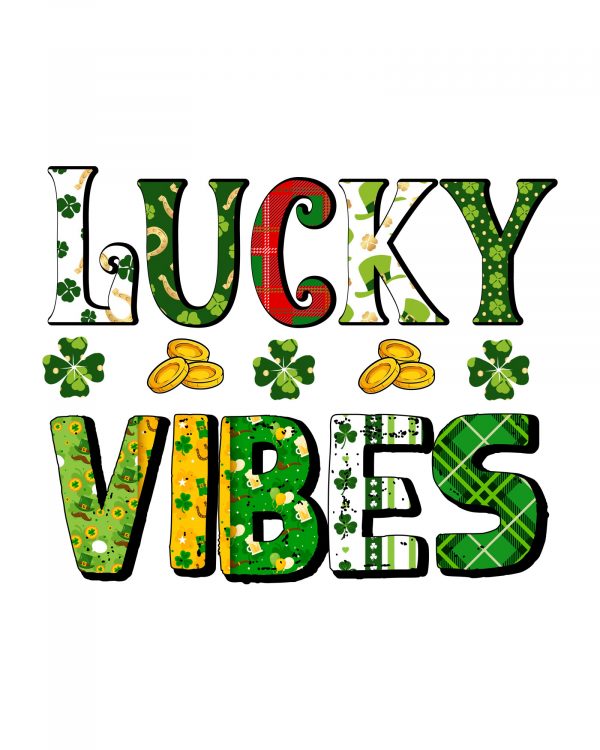 Lucky Vibes design - St. Patrick’s Day