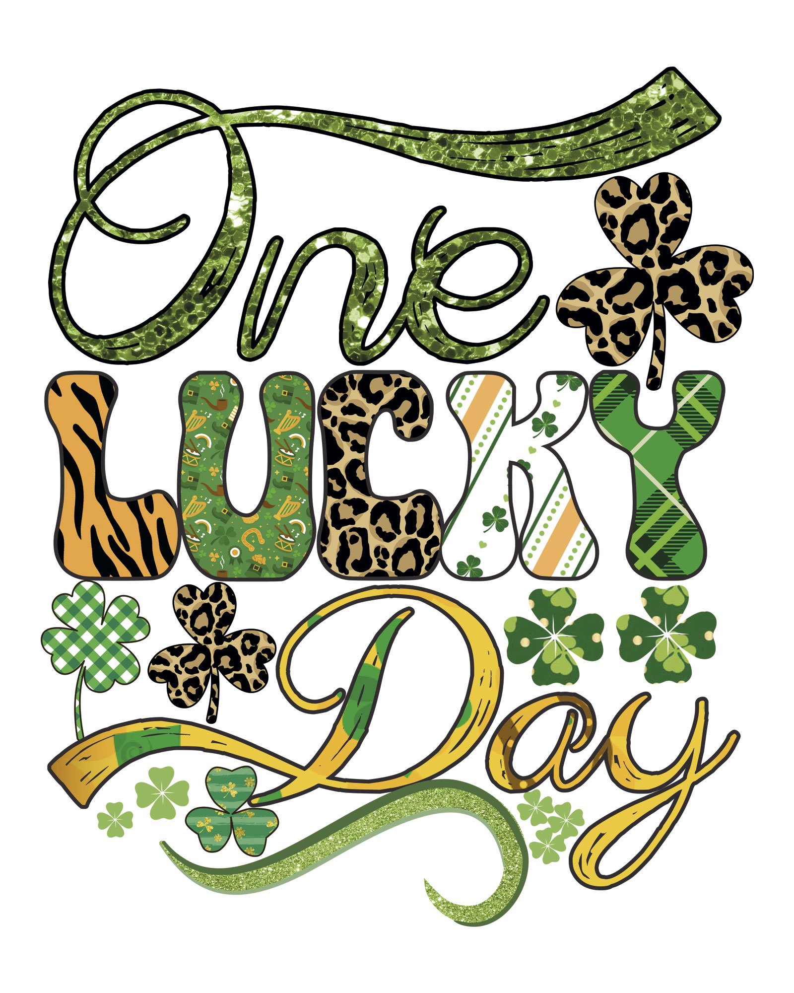 One Lucky Day design - St. Patrick’s Day