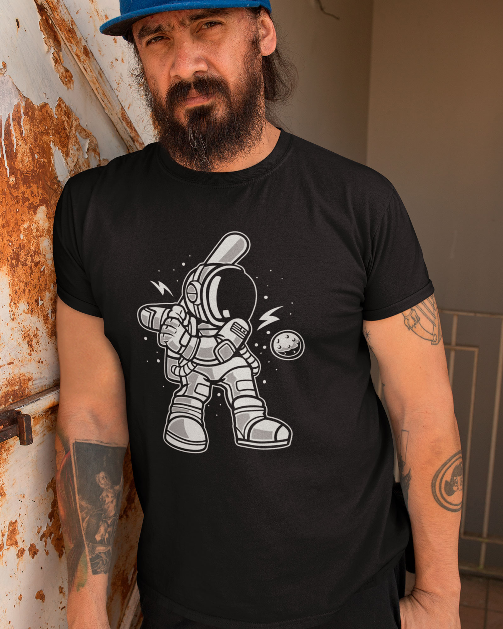 Astronaut baseball | T-shirt for man