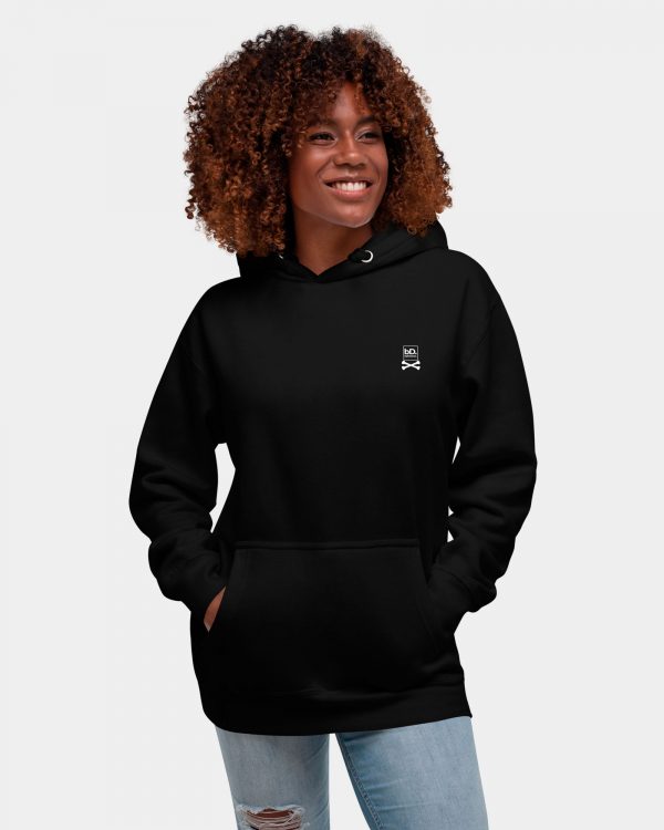 Never back down | Hoodie for woman