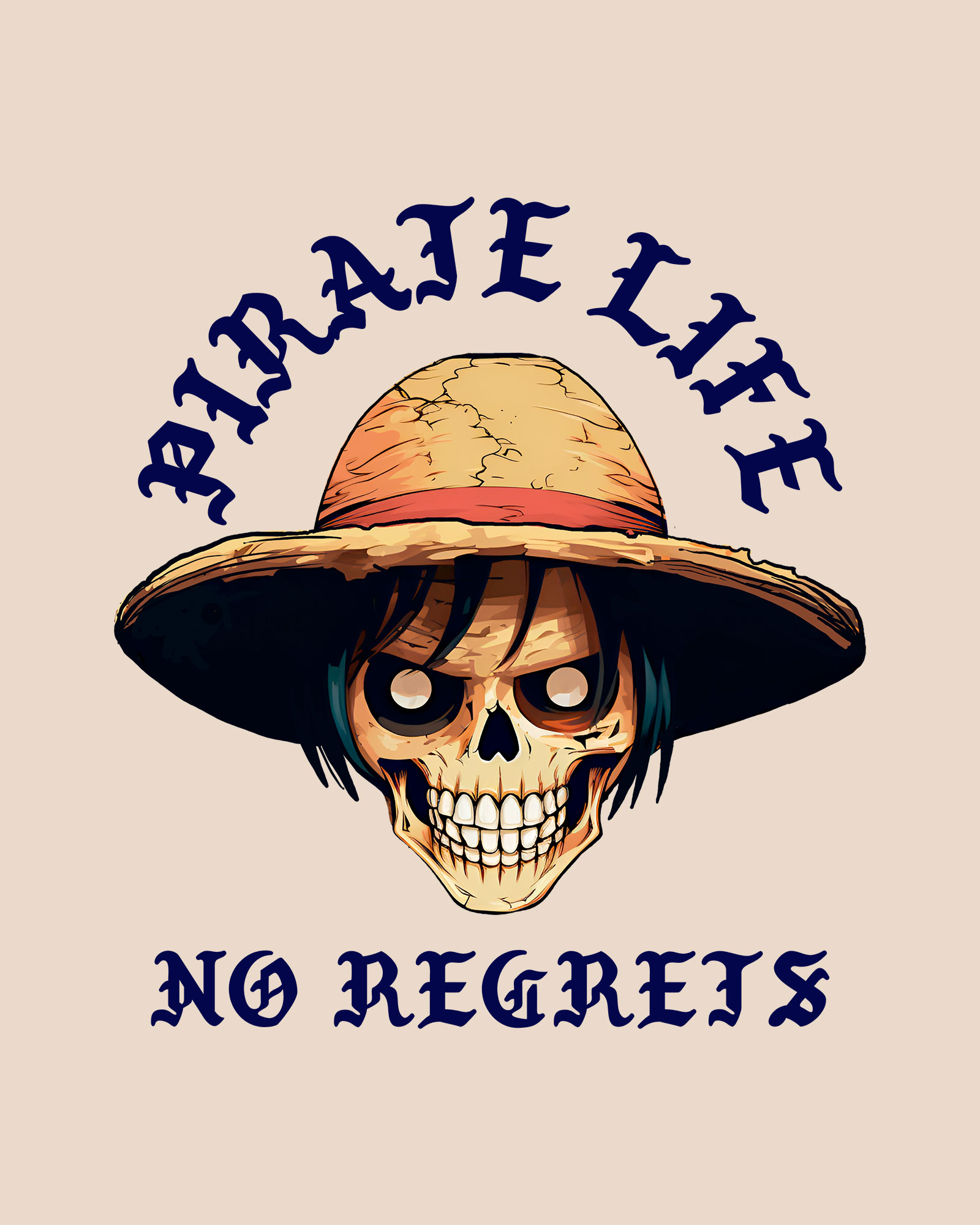 Pirate skull graphic