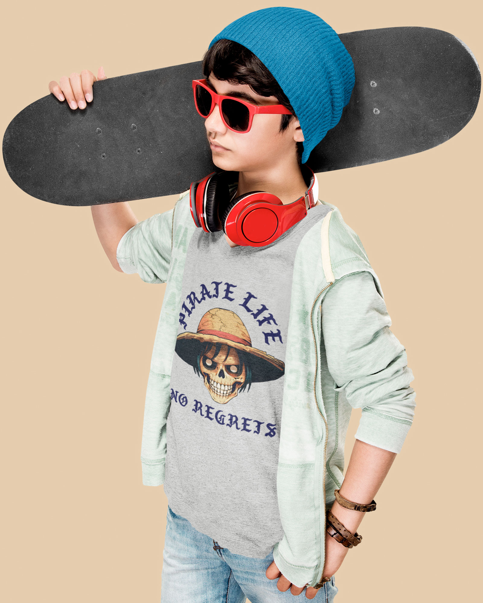 Pirate skull | Graphic t-shirt for boy