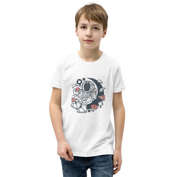 Astronaut Coffee And Donuts | T-shirt for boy
